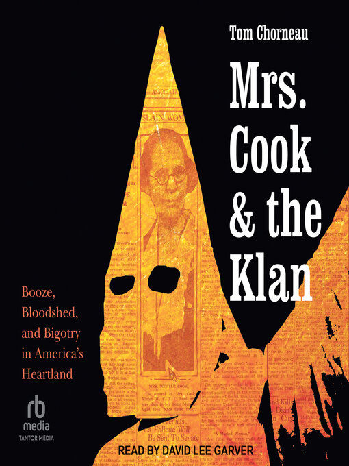 Title details for Mrs. Cook and the Klan by Tom Chorneau - Available